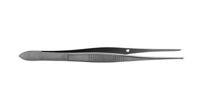 4in Straight Serrated Eye Dressing Forceps