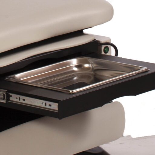 Stainless Steel Square Drain Pan Exam Table Accessory