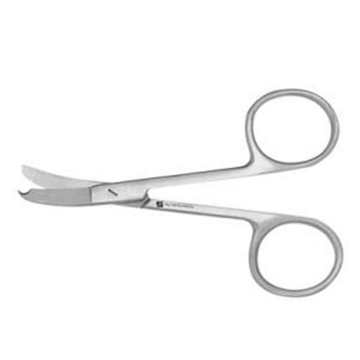 3.5in - Curved Shortbent Stitch Scissors