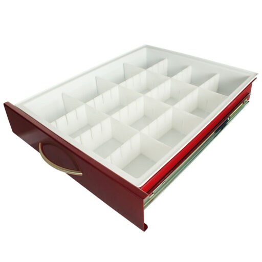 Insert Tray for MDS18 w/Adj. Plastic Dividers 3in Drawers