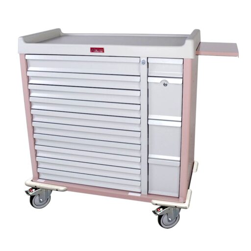 Standard Medication Box Cart 420 Unit Capacity