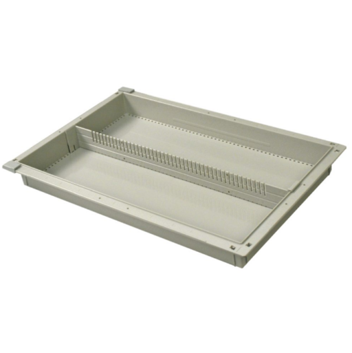 2in Gray Tray with 1 Long Divider