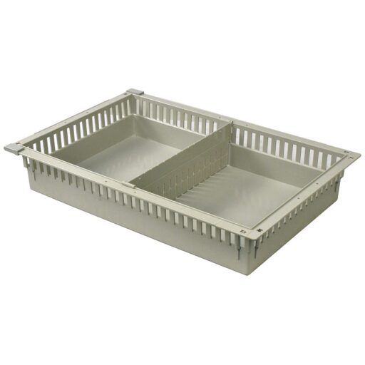 4in MedStor Max Storage Tray w/ 1 Short Divider