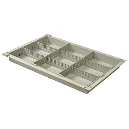 2in MedStor Max Storage Tray w/ 2 Short & 2 Long Dividers