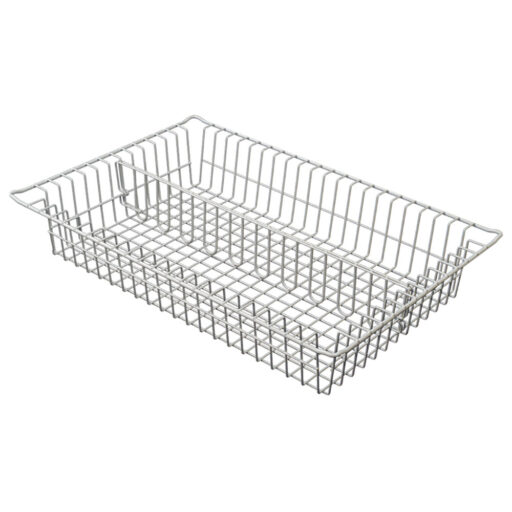 3in MedStor Max Wire Basket w/ 1 Long Divider