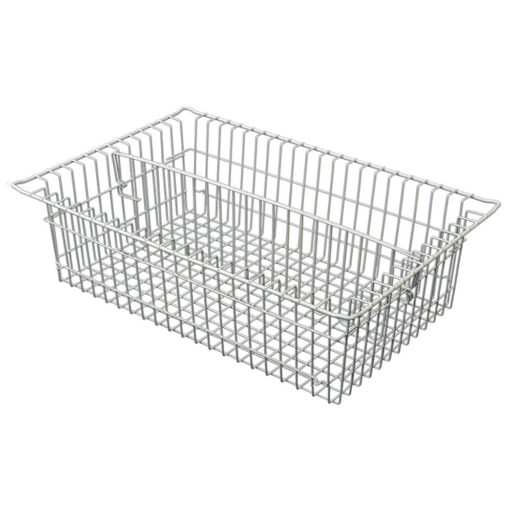 5in MedStor Max Wire Basket w/ 1 Long Divider