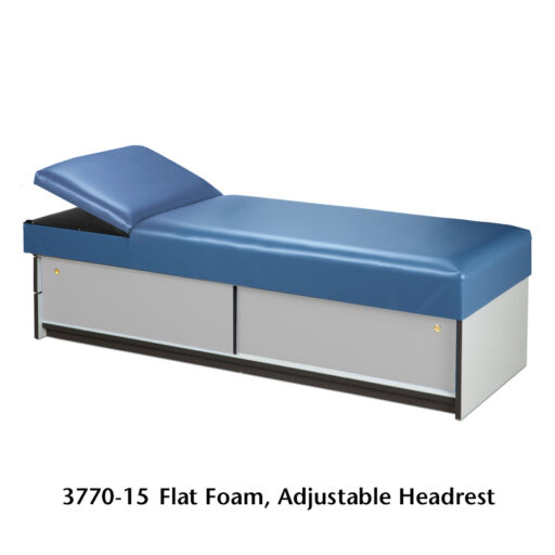 Couch w/ Sliding Doors & Flat Foam Adjustable Headrest