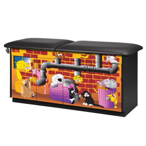 Alley Cats & Dogs Adjustable Pediatric Treatment Table