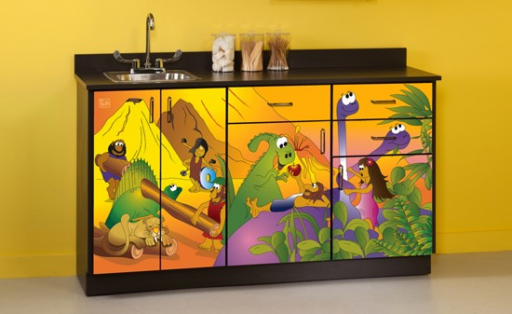 Dino Days Themed Pediatric Cabinet Set - Image 3