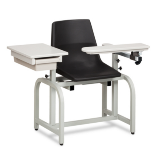 Phlebotomy Chair w/ Flip Arm & Drawer