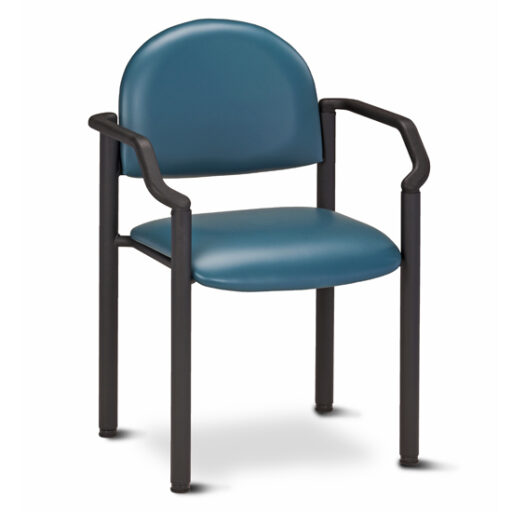 Black Frame Chair with Arms