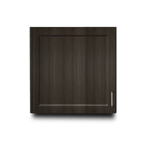 Designer Wood Grain 24in Wall Cabinet with 1 Door