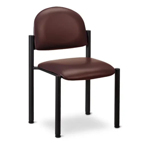 Black Frame Chair - No Arms