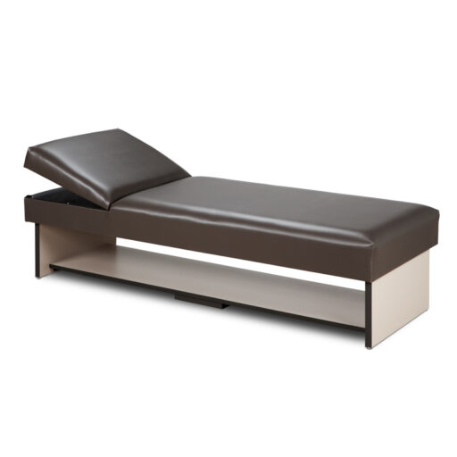 Recovery Couch w/ Adjustable Pillow Wedge & Full Length Shelf