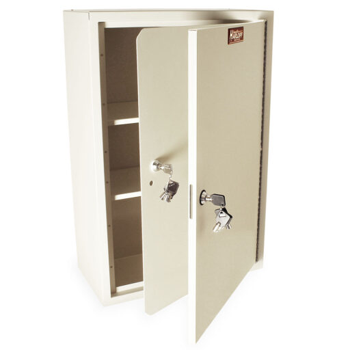 Tall Narcotics Cabinet w/Locking Inner & Outer Door