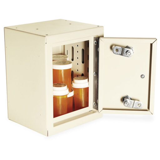 Mini Narcotics Cabinet w/Double Locking Outer Door - Image 3