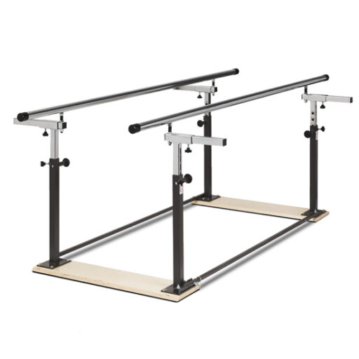 Height and Width Adjustable Folding Parallel Bars