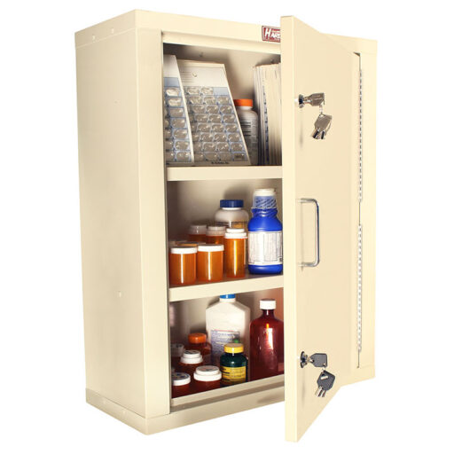 Large Narcotics Cabinet w/Double Locking Outer Door - Image 3