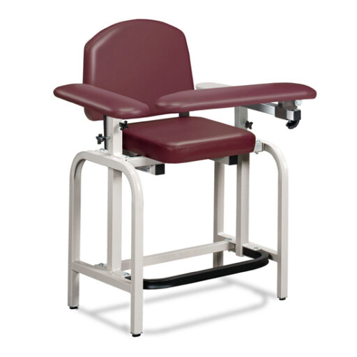 Extra-Tall Blood Drawing Chair with Padded Flip Arm