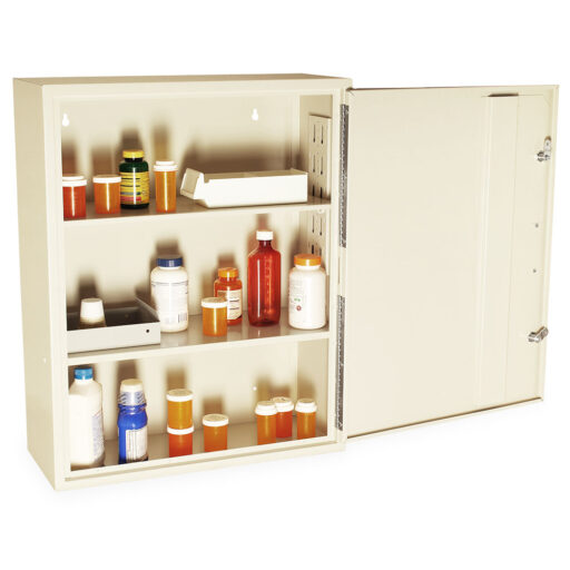 Large Narcotics Cabinet w/Double Locking Outer Door - Image 4