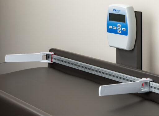 Pediatric Exam Table w/ Open Storage & Digital Scale - Image 4