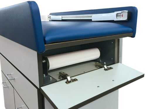 Pediatric Exam Table w/ Open Storage & Digital Scale - Image 5