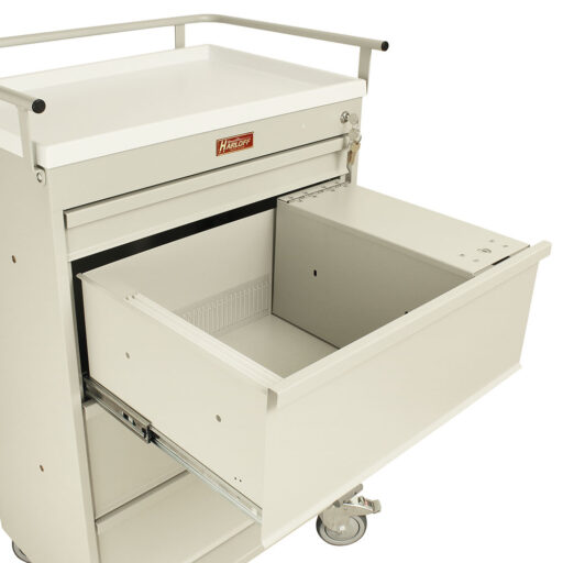 450 Punch Card Capacity Medication Cart w/Key Lock - Image 2