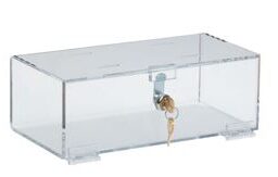 Clear Refrigerator Narcotic Lock Box