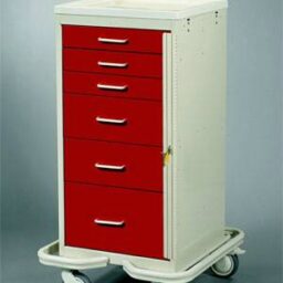 6 Drawer Aluminum Mini Tower w/ Breakaway Lock