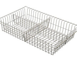 3in Wired Basket with 1 long, 1 short divider