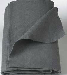 Disposable Gray Polyester Blanket