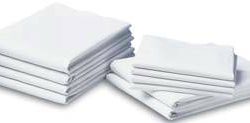 Economy White Draw Sheets 54in x 72in