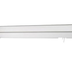 LED Contemporary Overbed Light w/ Decorative Accent Trim