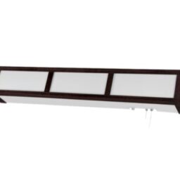 LED Elegant Wood Trim Hospital Overbed Light