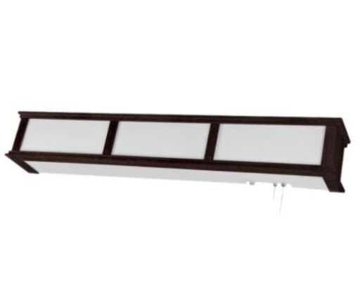 LED Elegant Wood Trim Hospital Overbed Light