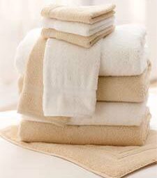 Luxury Beige Bath Towels