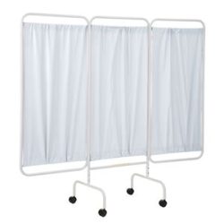 Mobile 3 Panel Privacy Curtain