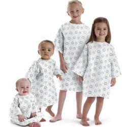 Disposable Pediatric Gowns 6-12 Month Old