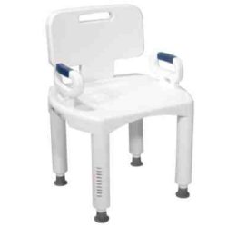 Premium Shower Chair with Backrest and Arms