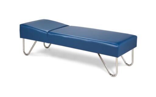 Recovery Couch with Chrome Legs