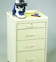 Steel 4 Drawer Mini Isolation Cart