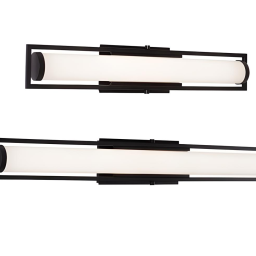 Cylindrical LED Vanity Wall Mount Light Fixture 24"/36"