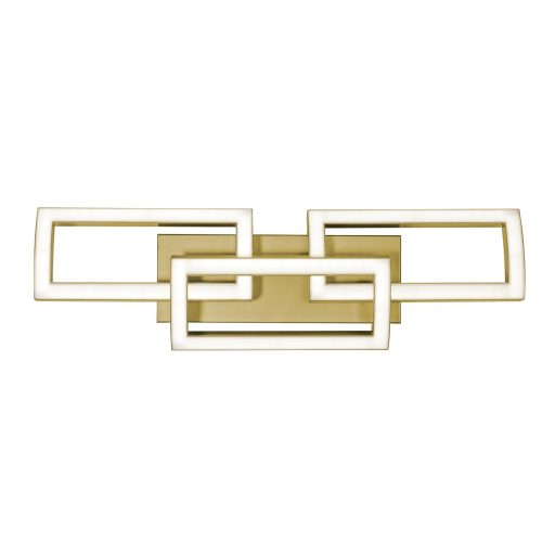 Interlocking Geometric LED Vanity Wall Mount Light Fixture 23" - Image 4